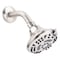 Oakbrook Collection OakBrook Brushed Nickel PVC 5 settings Wallmount Showerhead 1.8 gpm 520 A5341BBN-WS - alternate 1